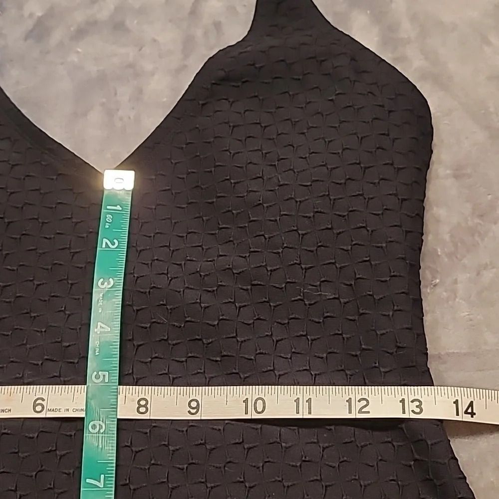 0173. EUC ~ VINTAGE ~ Halterneck Rockabilly ๐ฒ Speedo ~ 16 ~ Black - Picture 3 of 16